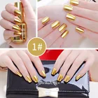 Mirror Gel Polish Metallic Nail Art Gel 16 Colors Mirror Effect 18ml Nail Polish