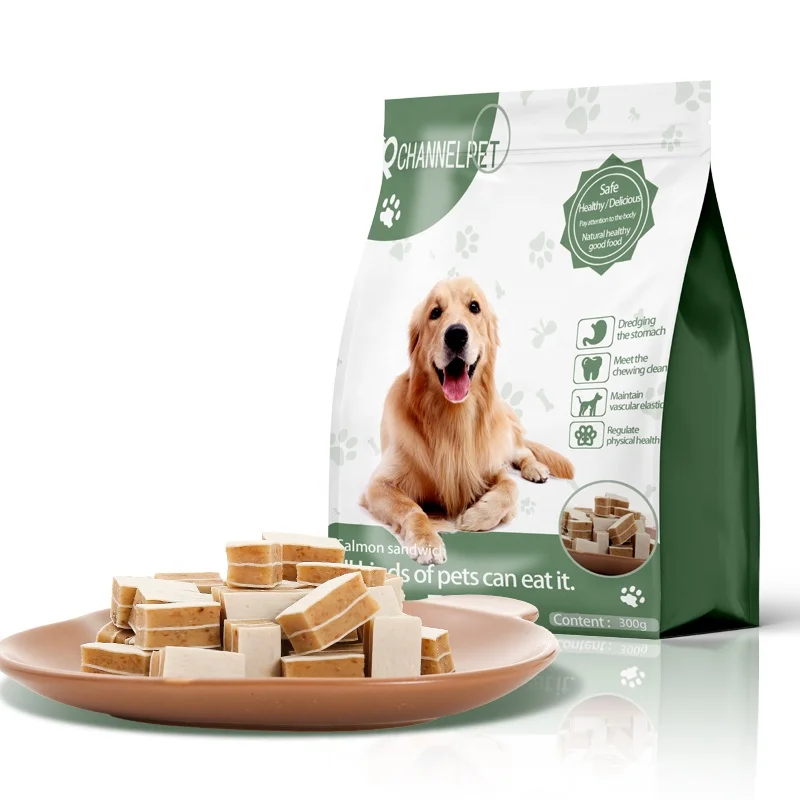 Wholesale Natural Dog Chew Food Salmon Sandwich Pet Soft Snacks Training  Treats - Buy Pet Snacks,Dog Chew Food,Pet Training Treats Product on  