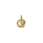 Zirconia Dainty Cubic Zirconia Jewelry Sets Necklace Women Circle Luxury 925 Sterling Silver Jewelry Set