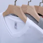 C3 100% Cotton 200G V Neck Tshirt Custom Mens Basic T Soft T Shirts Plain