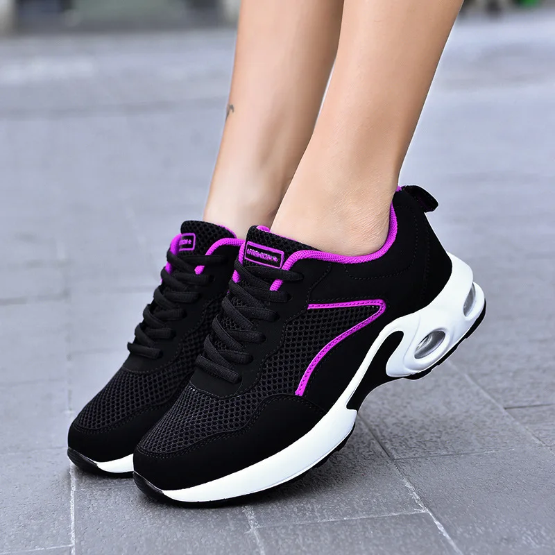 Wholesale zapatos de mujer walking style Breathable outdoor walking Women Sport Casual Shoe
