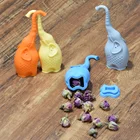 Elephant Silicone Tea Infuser Factory Food Grade BPA Free Silicon Cute Elephant Tea Infuser