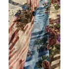 Products Stock Hot Sale Products Cheap Stock Wholesale CHIFFON URAGIRY Printed Chiffon Pleated Fabric