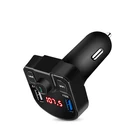 Mp3 Simr LED 4.1A Wireless Handsfree Dual USB Car Charger Fm Transmitter MP3 BT Car Kit Car MP3 Player