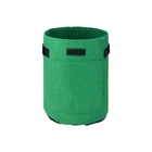 4 Pot 1 Gallon 4 Gallon Plantmate Flower Plant Hydroponic Grow Bag Fabric Pot Container With Handles