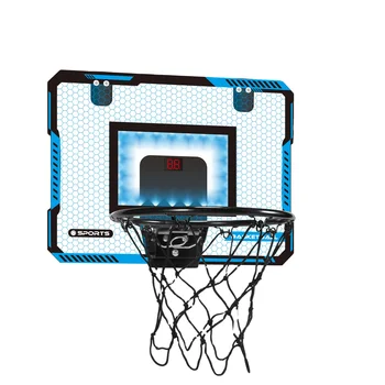 basketball dunking shooting basket games with counting function and lighting for boy indoor outdoor training and playing