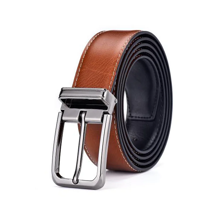 Leather Casual Pin Buckle Belt 