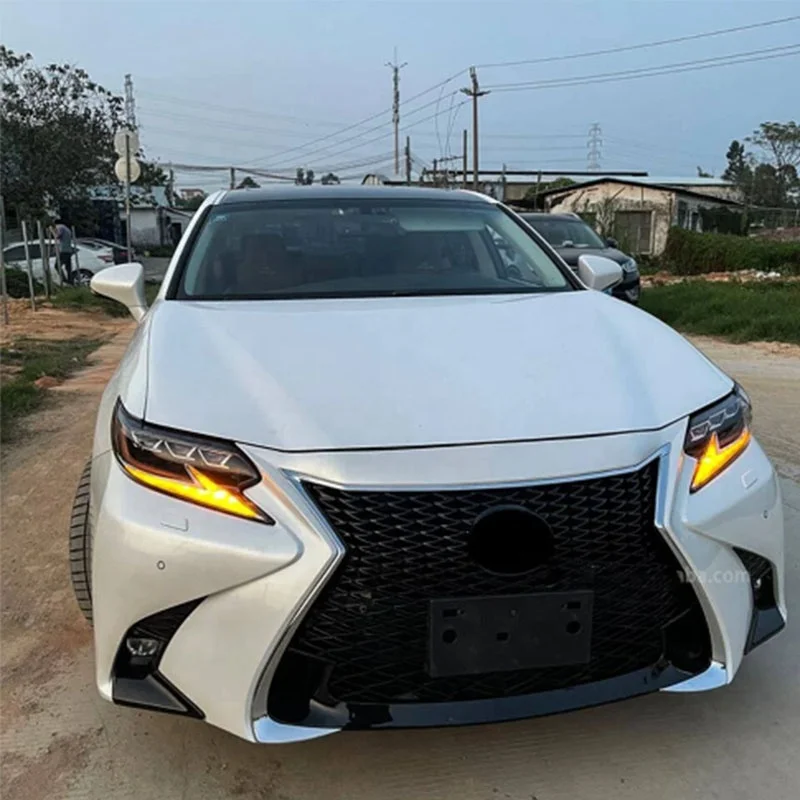 məhsul saivis təkmil kuzov dəsti ön bamper barmaqlığı dəsti lexus es250 2013 2014-35 üçün ön fara ilə bamper örtüyü