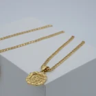 Personality 2021 Fashion Creative Personality Necklace Shaped Necklace Hip Hop Cuba Chain For Men
