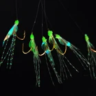 4#5#6#7#8# Flasher Multicoloured Sabiki Luminous Beads Sabiki 6 Hooks High Quality Japan Products