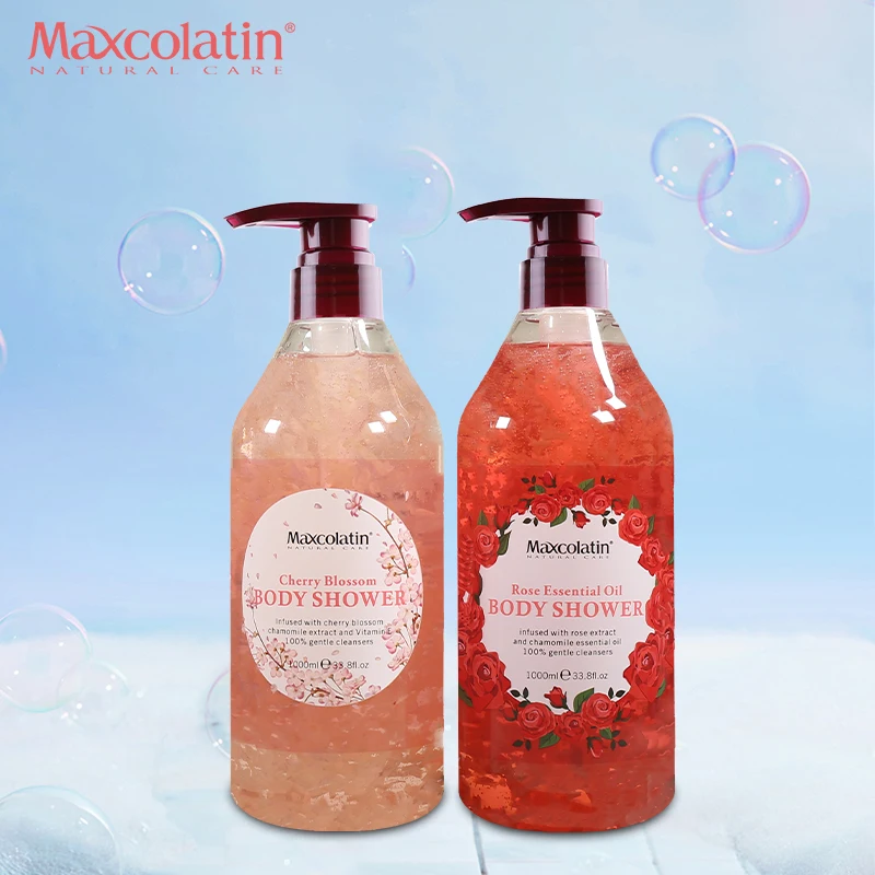 OEM/ODM glitter shower gel intimate wash for men and women fresh skincare