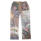 Women Woven DiZNEW New Fashion Women Woven Tapestry Pants Plus Size Match Custom Blanket Sweaters Pants