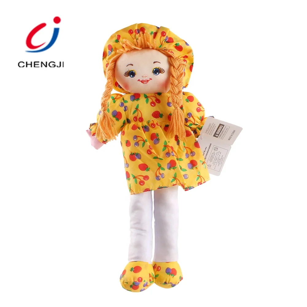 16 inch soft plush rag dolls munecas de trapo stuffed baby doll toy for girls