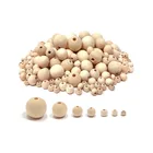 Square Beads Wood Baby Teething Accessories Square Shape Beech Wooden Beads For Wooden Beaded Bag