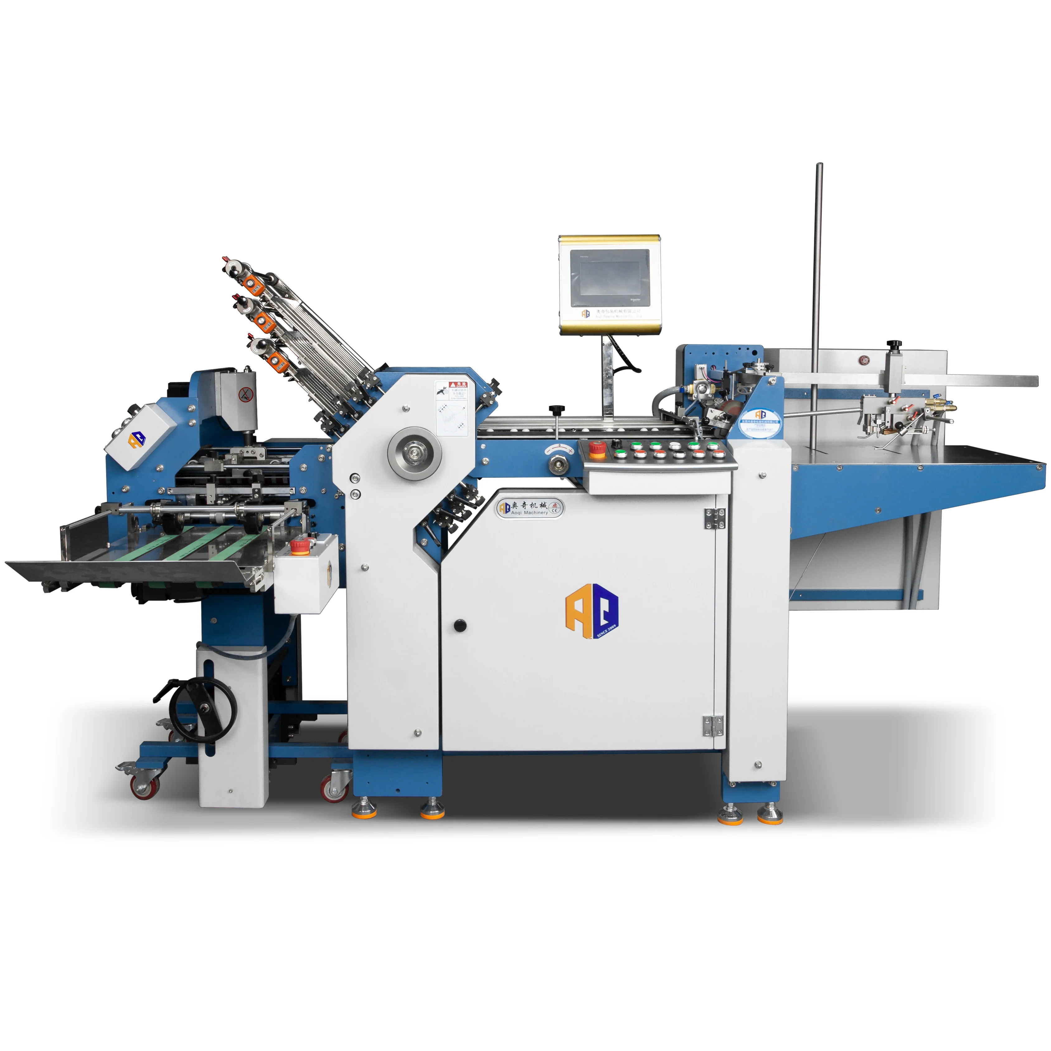 Automatic Z Fold Paper Folding Envelope Machine Automatic Creasing