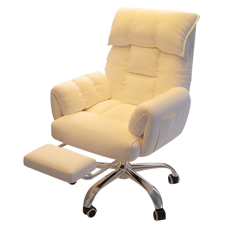 Comfortable Office Chair for Back Pain Relief High Back Chair with Footrest