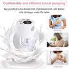 Breast Best Portable USB Rechargeable Electronic Wearable Handsfree Breast Pump Pumping Milk For Breastfeeding