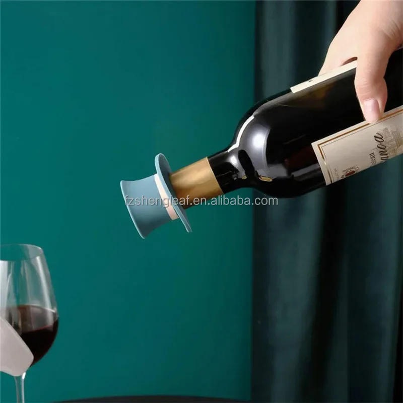 product cork sparkling leak proof silicone wine bottle beer cap personalized customized wedding favors zinc alloy stopper shooting-5