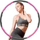 Hoops Hoop 2021 Agreat Stainless Steel Hula Ring Hoops Fitness Weighted Hula Ring Hoop Steel For Adults