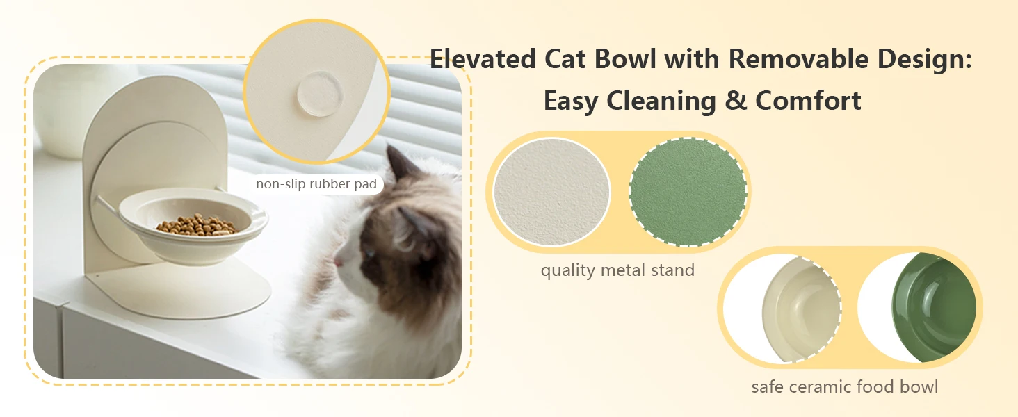 elevated cat cuencos elevados para gatos bowls cat feeder pet bowl pet feeder 