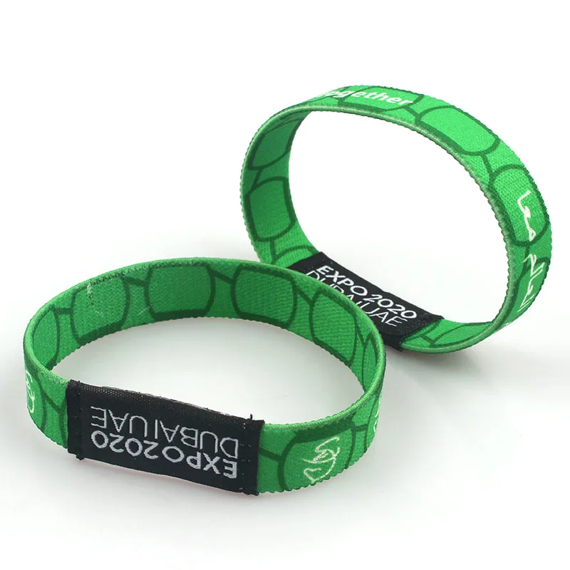 motivational wristbands fabric