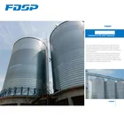Corn Machine Used Maize Silo 1000T Corn Maize Silo For Feed Plant With Cleaning Machine Feed Mills Used Silo Bins
