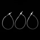 Wholesale 5 Inch Bead Ring Pin Adjustable Safety Beaded Ring Belt Garment Tag Plastic Paper Price Tag Fastener