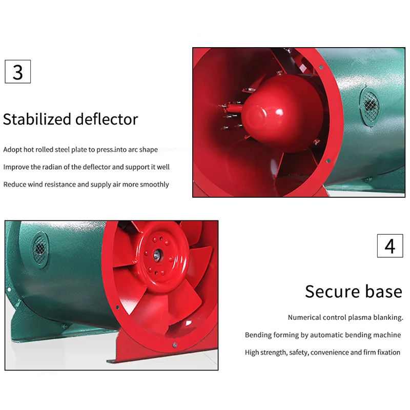 Fire Ventilation Fan, HTF, 280 - detail 14