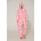Adult Onesies Cheap High Quality 100 Polyester Adult Fleece Unicorn Onesies For Women Pajamas