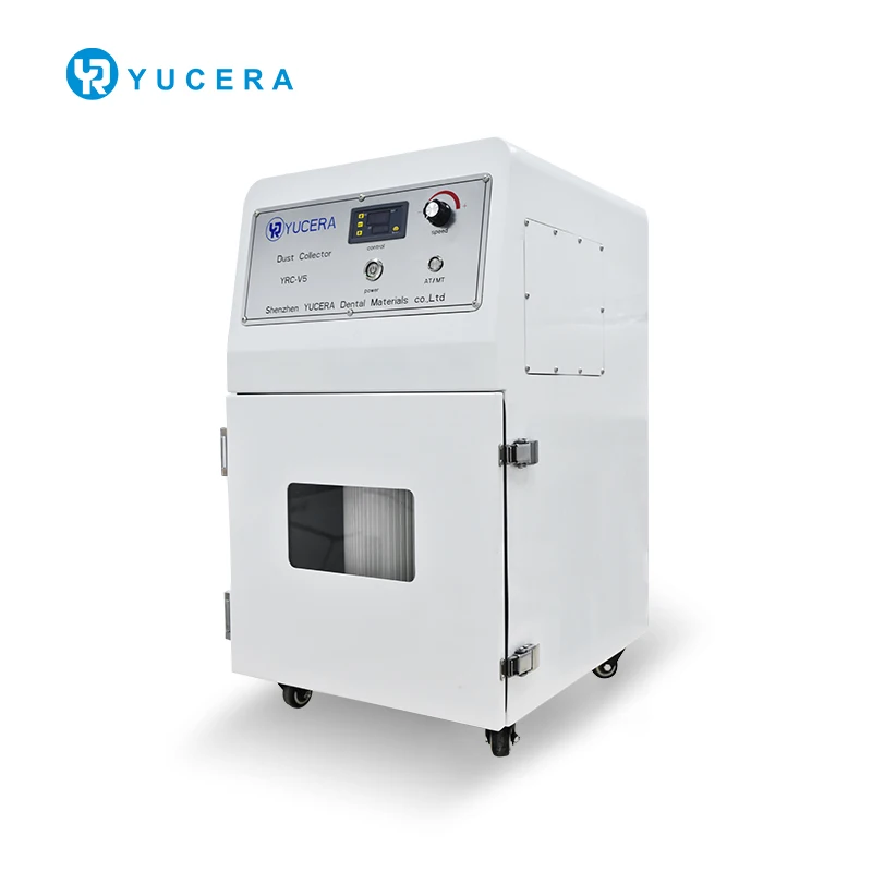 V5 Economical LED Dental Laboratory Dust Collector - Energy Saving and Efficient Filtration
