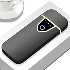 Usb Lighter Usb Electric Lighter Creative Cheap Slim Windproof Charging Touch Electric USB Coil Lighter With Charger