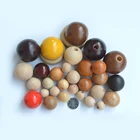 Natural Wooden Bead Hot Sale High Quality Natural Wooden Bead Ball With Hole