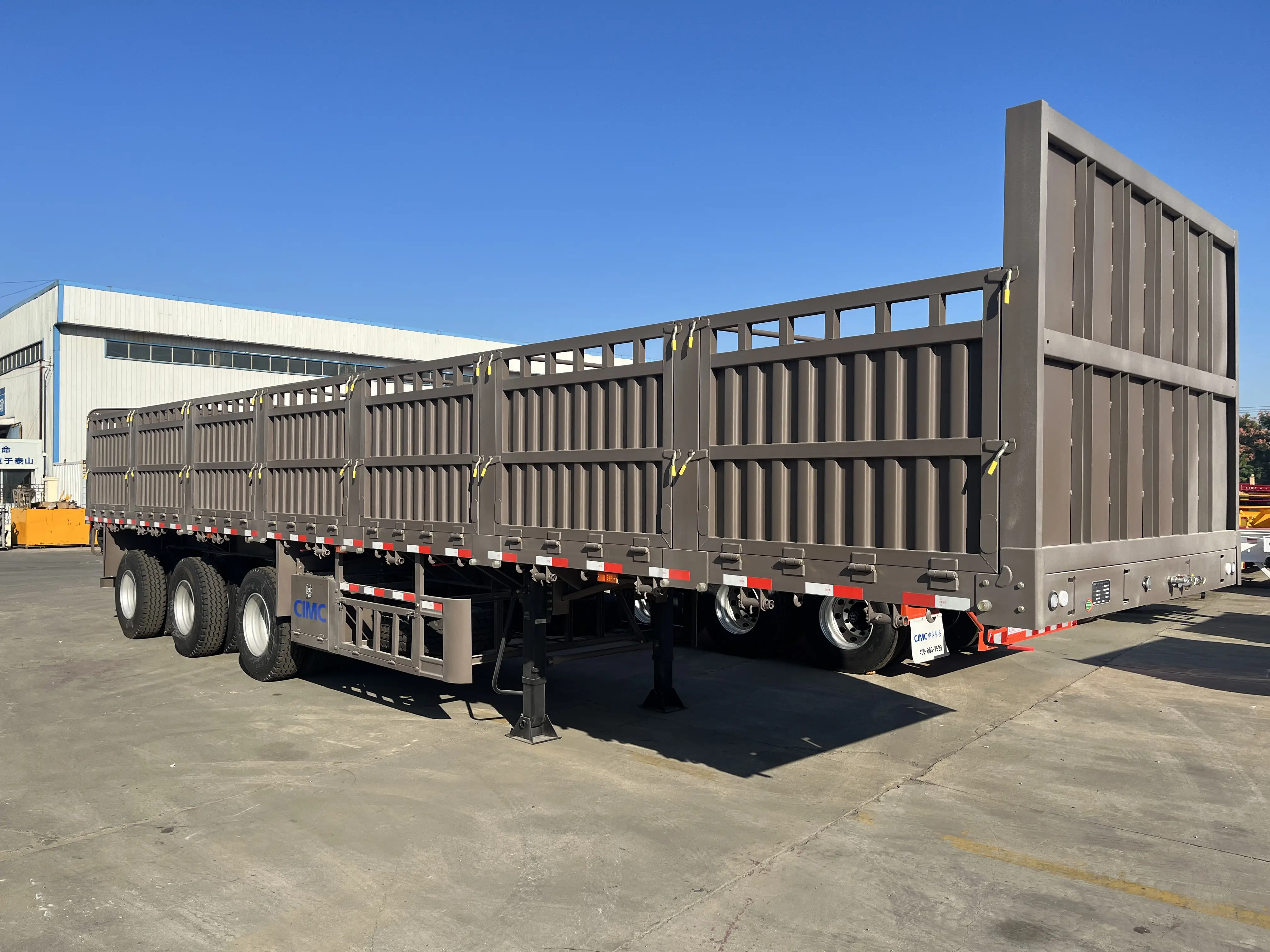 Vehicle Master Ton Drop Side Wall Fence Semi Trailer Sidewall