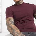 Blank T-shirt Blank 5 Men Top Selling Blank Wholesale Low Price T-Shirt OEM Service For Men's Clothing Shirts