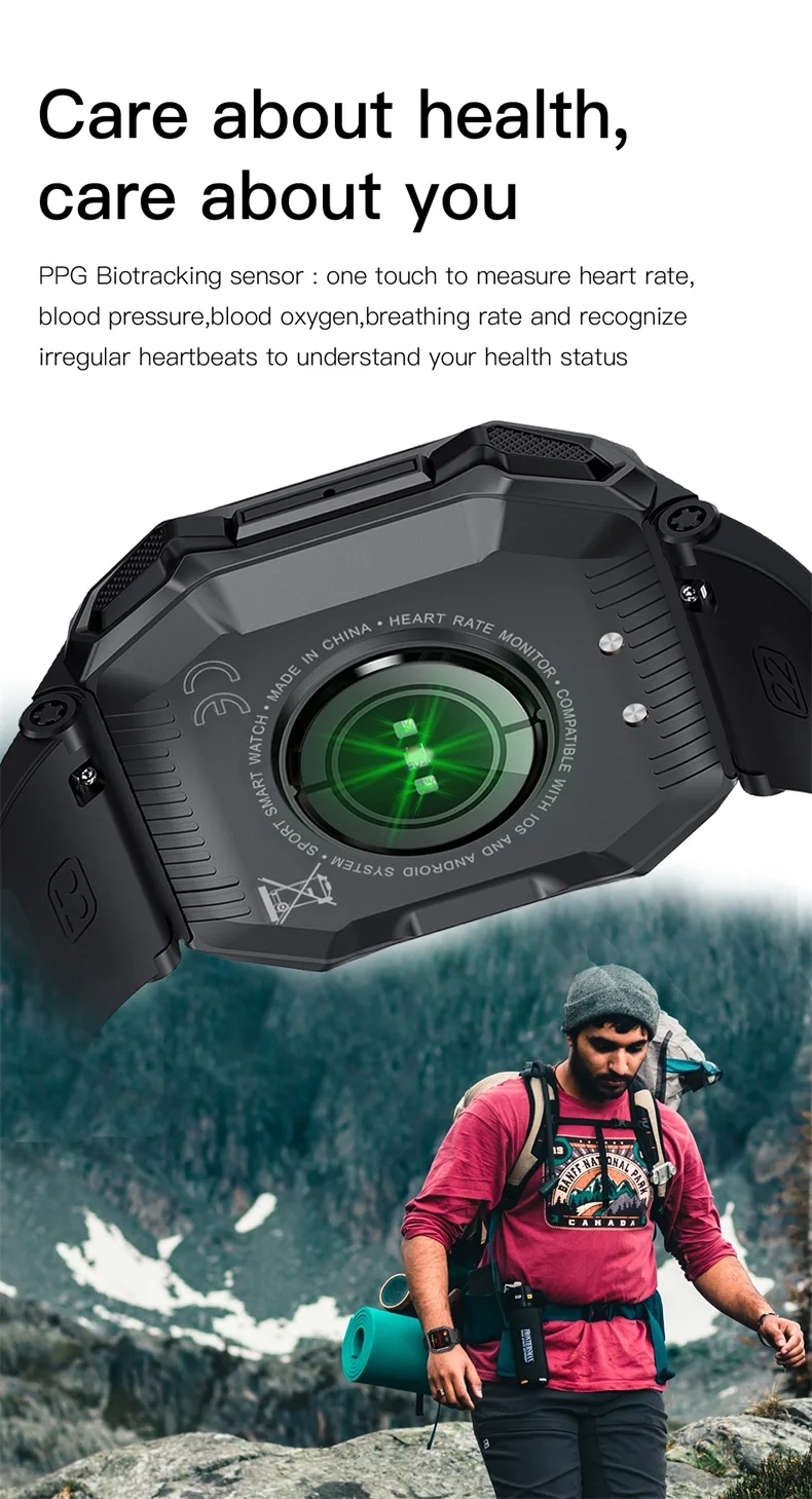 Smart Watch Rugged 1.85 Inch BT Calling Outdoor Military Smartwatch K55 Heart Rate Blood Oxygen for Men (12).jpg