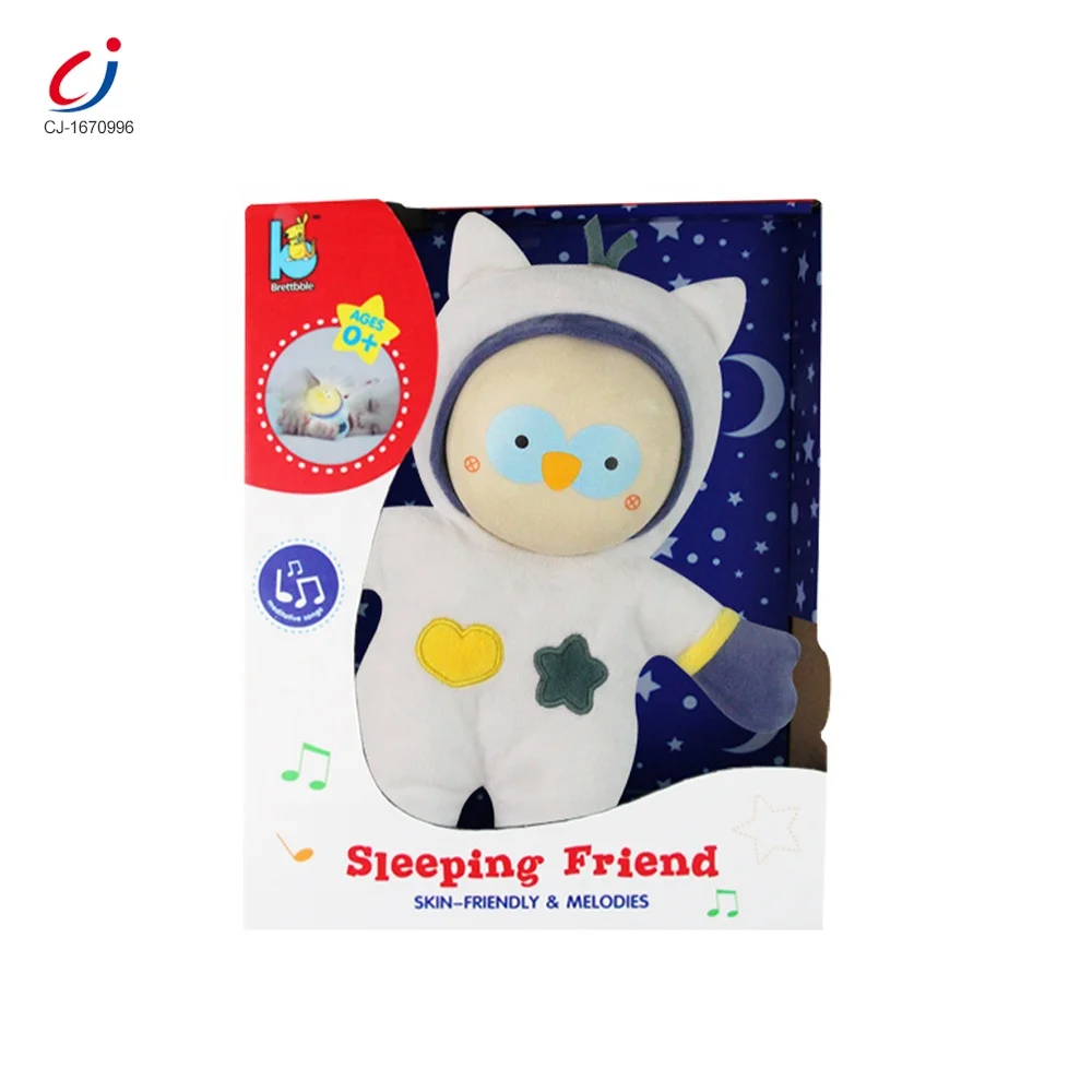 Chengji friendly sleeping comfort appease soft toys stuffed baby doll kids plush doll stuffed plush toys manufacture