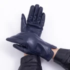 Winter Leather Gloves Factory Hot Sale Guanti Invernali Cold Resistant Winter Sheep Leather Gloves For Women