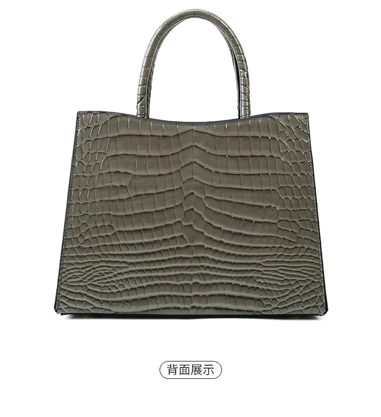 New Fashion Custom Crocodile Leather The Tote Bag Purse And Handbags Designer Handbags Famous Brands Women Tote Bag