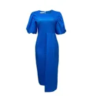 Dress Ladies China Manufacturer Supply Extra Large Floral Dress Women Plus Size Dress Skirt Ladies Clothing