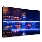 Tv Hd 3x3 Lcd Video Wall Imported LCD TV Wall With 3x3 Video Wall Controller Wall Mount HD Distributor