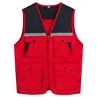 Vest Outdoor Mens Breathable Mesh Photographer And Fishing Drill Vest