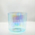 Quartz Alchemy Gem Sapphire Fusion Clear Quartz Crystal Singing Bowl