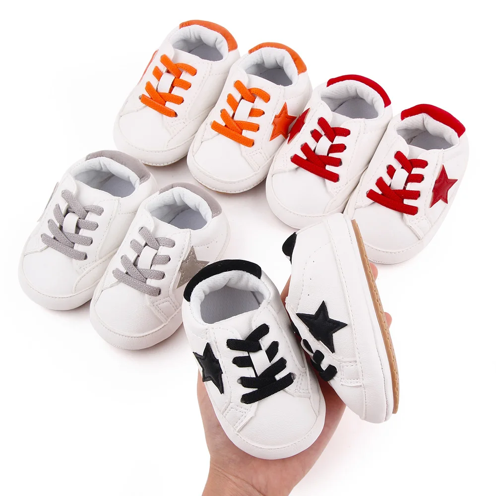 Toddler Newborn Baby Boys Girls Sneaker Soft Sole Crib Non-slip Trainers Shoes 