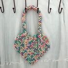 Evening Clutch Bag Heart-shaped Evening Clutch Wedding Party Bag Evening Clutch Purse