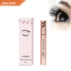 Organic Best Vegan Natural Eyebrow Eye Grow Container OEM Lash Serum Private Label
