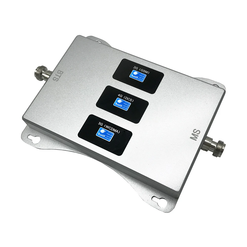 Ripetitore Di Segnale Tri-banda 2G/3G/4G/5G – 900/1800/2100 MHz, Copertura Fino A 500 M², Spina UE