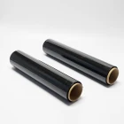 Stretch Strech Wrap Film Cast Soft Hand Use Black Stretch Film/manual Pe Strech Wrap Film