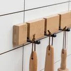 Wall Hook Wood Hangers Hooks Wall Hanger Hook Creative Wall Hook Wood Hangers For Cloths Key Wooden Coat Hooks