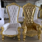 Wedding Wholesale Wedding Event Throne Royal Chairs High Quality Wedding High Back King Wedding Chair
