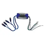 4 Channel Ground Loop Isolator Audio Remove Noise Filter 4 RCA